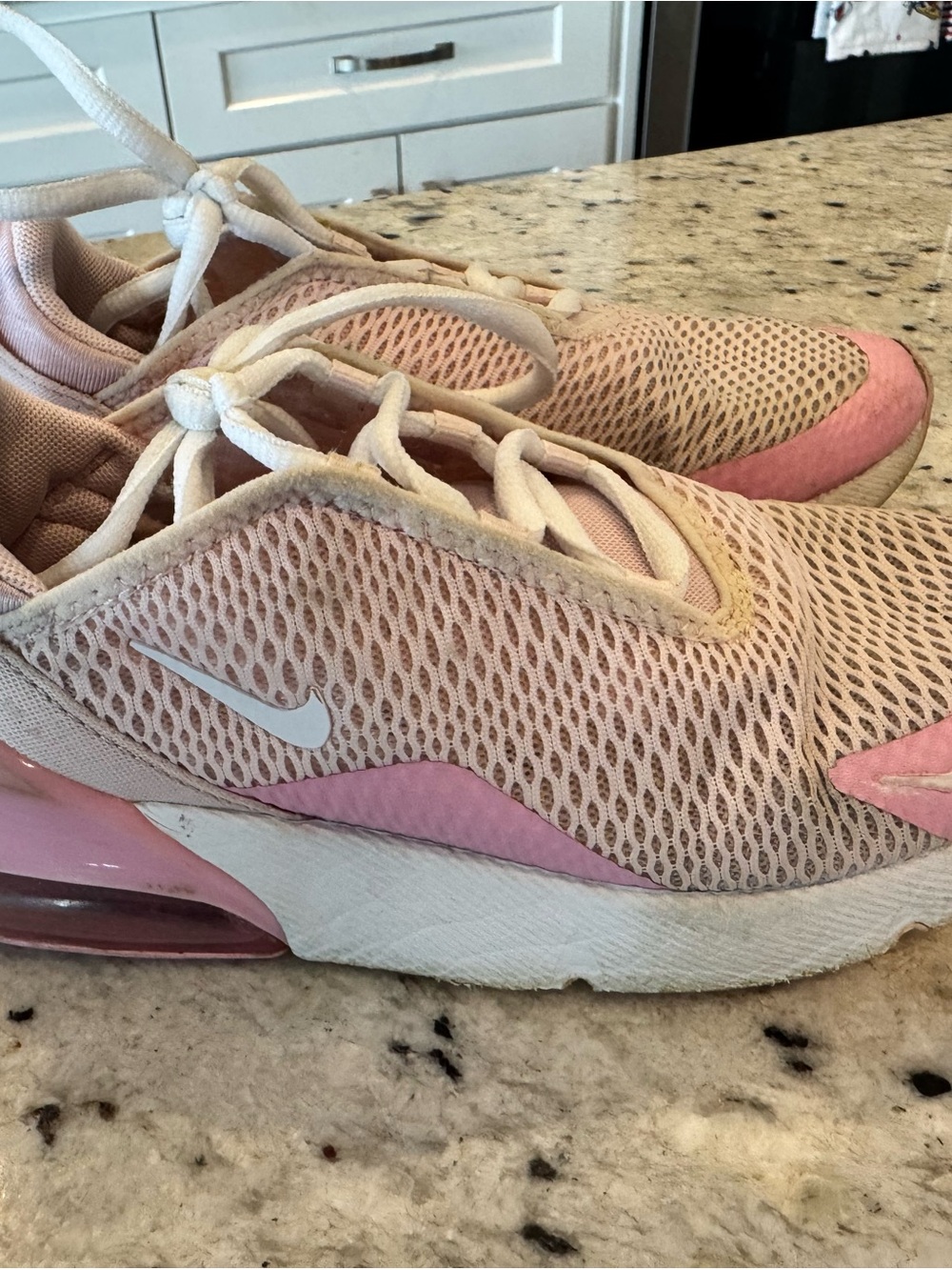 Nike kids Pink Mesh Athletic Sneakers